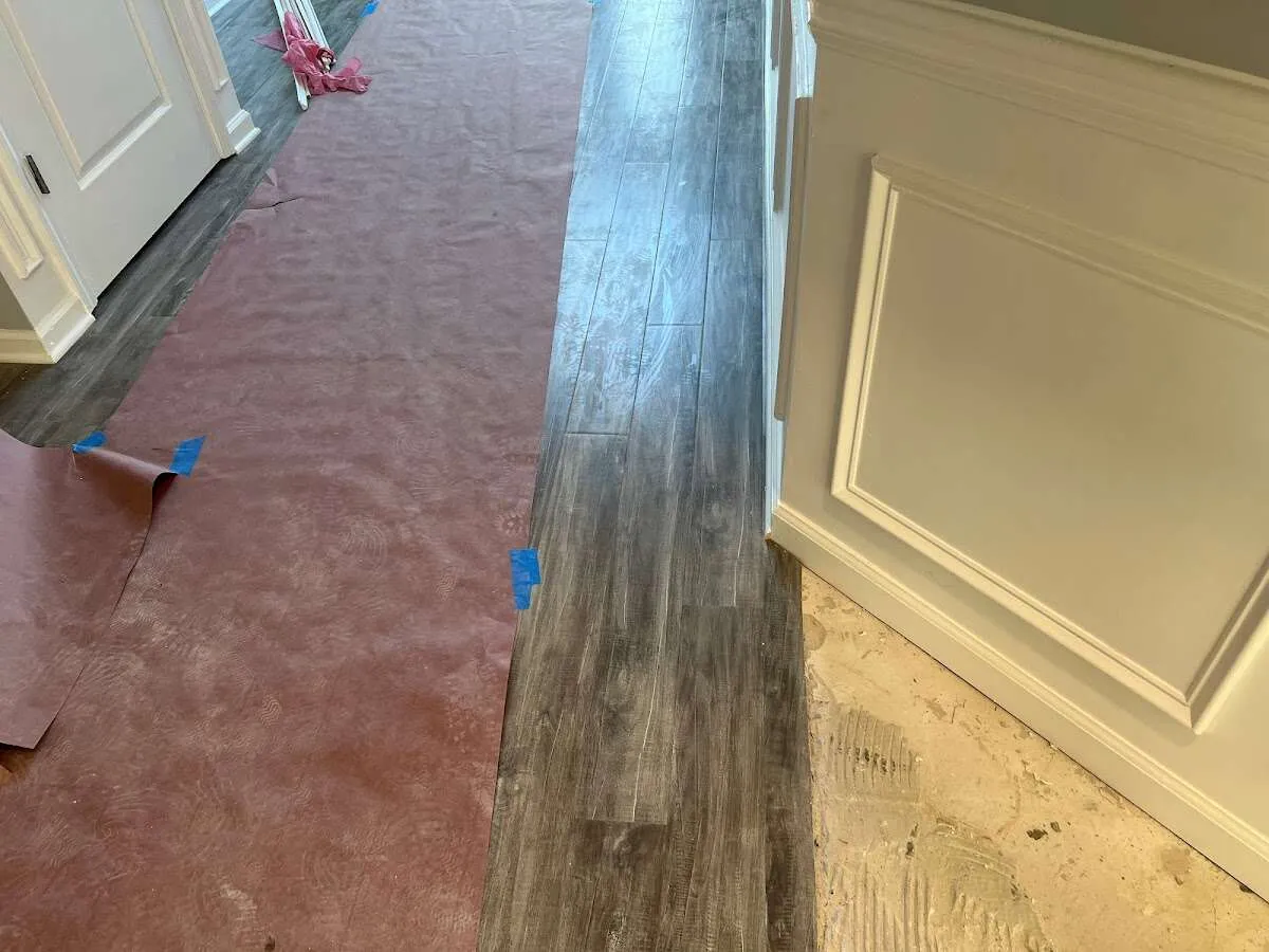 Completed marble shower restoration in Big Bear City